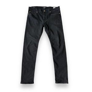 Versace Mens Jeans Black Taylor Fit Made In Italy $1250 Size 36